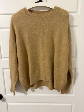 Vince Camuto Camel Crewneck Sweater